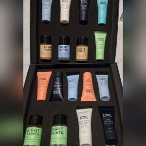 Eight Saints Skincare Moisturizer Set - Multi-Color Trial Sizes 17 Total NIB